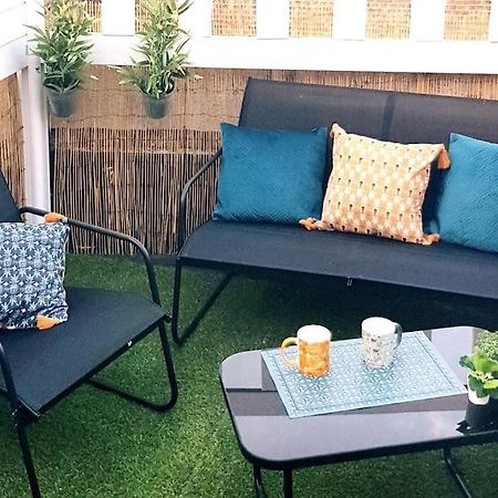Le Chat Bleu - 26M2- Terrasse Sur Les Toits - Wi-Fi Amiens Exterior foto
